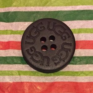 Small UGG Replacement Boot Button - black